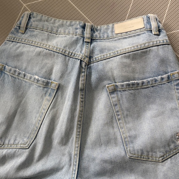 Icon Denim LA Poppy Wide Leg Distressed Jeans - Picture 7 of 8